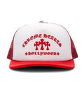 Cappellino Trucker a Croce King Taco di Chrome Hearts Rosso