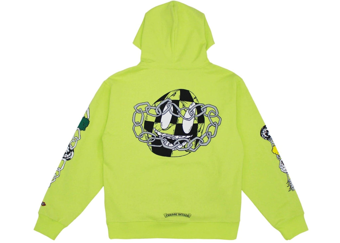 Chrome Hearts Matty Boy Link Hoodie Lime Green - Supra Sneakers