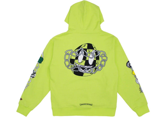 Chrome Hearts Matty Boy Link Hoodie Lime Green - Supra Sneakers