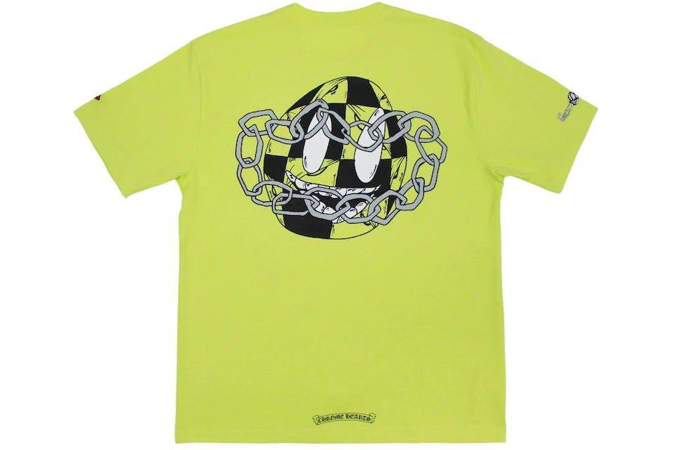 Chrome Hearts Matty Boy Link T-shirt Lime Green - Supra Sneakers