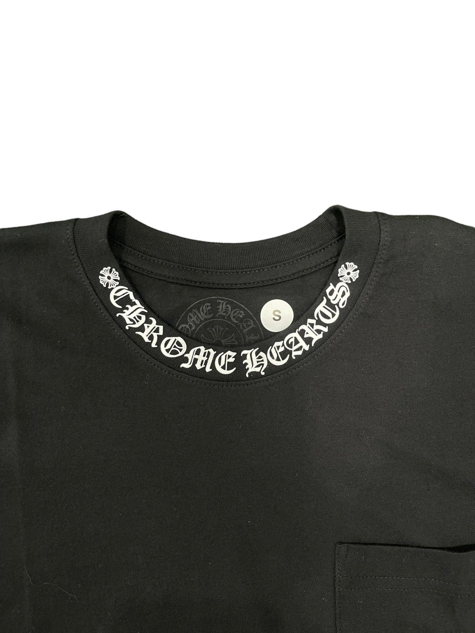 Chrome Hearts Neck Logo S/S T-shirt Black - Supra Sneakers