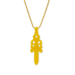 Chrome Hearts Silichrome Dagger Necklace Yellow - Supra Sneakers