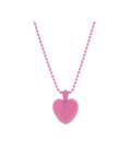 Collana a Cuore in Silichrome Rosa di Chrome Hearts