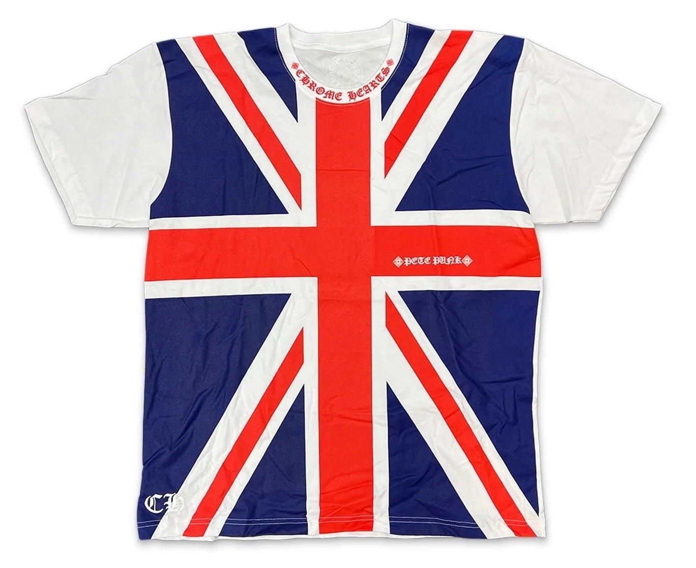 Chrome Hearts Union Jack T-shirt - Supra Sneakers