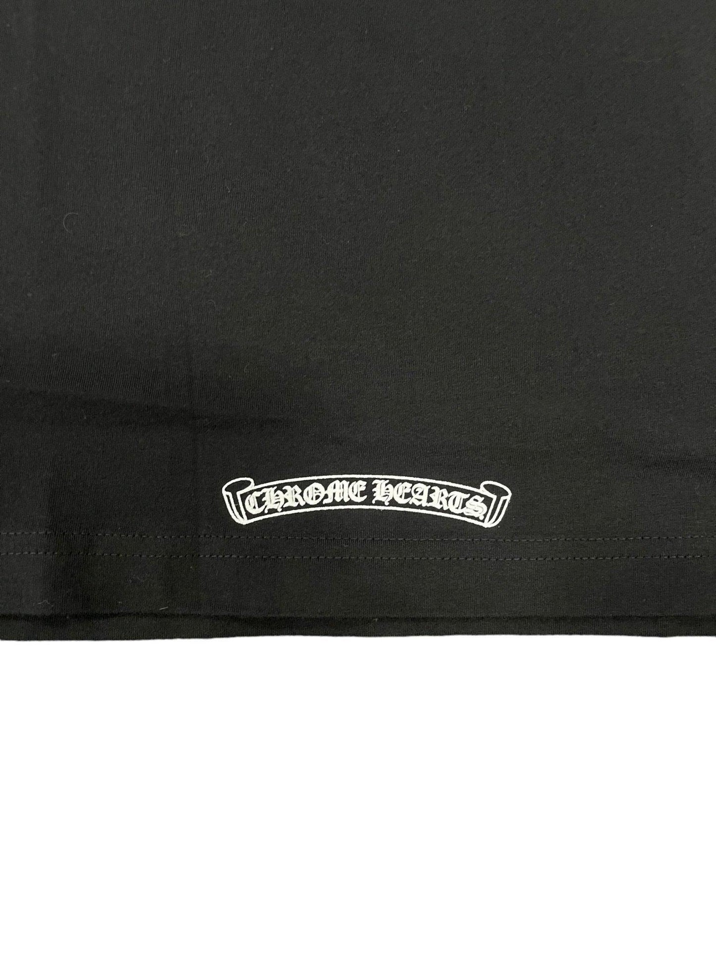 Chrome Hearts USA Shoulder Logo T-shirt Black - Supra Sneakers