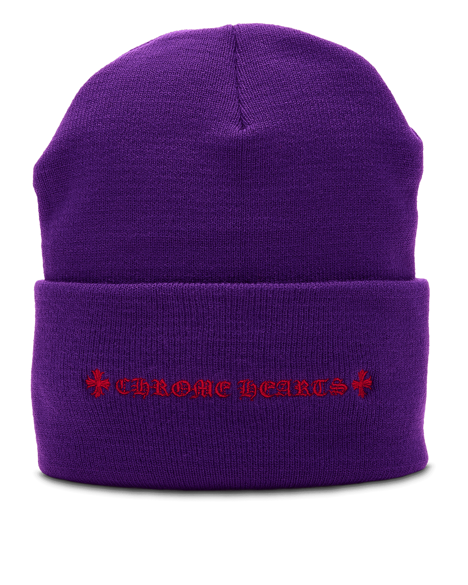 Chrome Hearts Watch Cap Cross Beanie Purple - Supra Sneakers