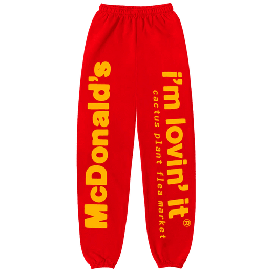 CPFM x McDonald's Drive Thru Red Sweatpants - Supra Sneakers