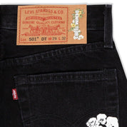 Denim Tears Levi's The Cotton Wreath Jean Black - Supra Sneakers