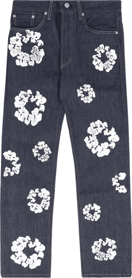 Denim Tears Levi's La Corona di Cotone Jeans Selvedge