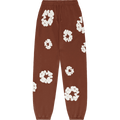 Denim Tears The Cotton Wreath Pantaloni felpa Marrone