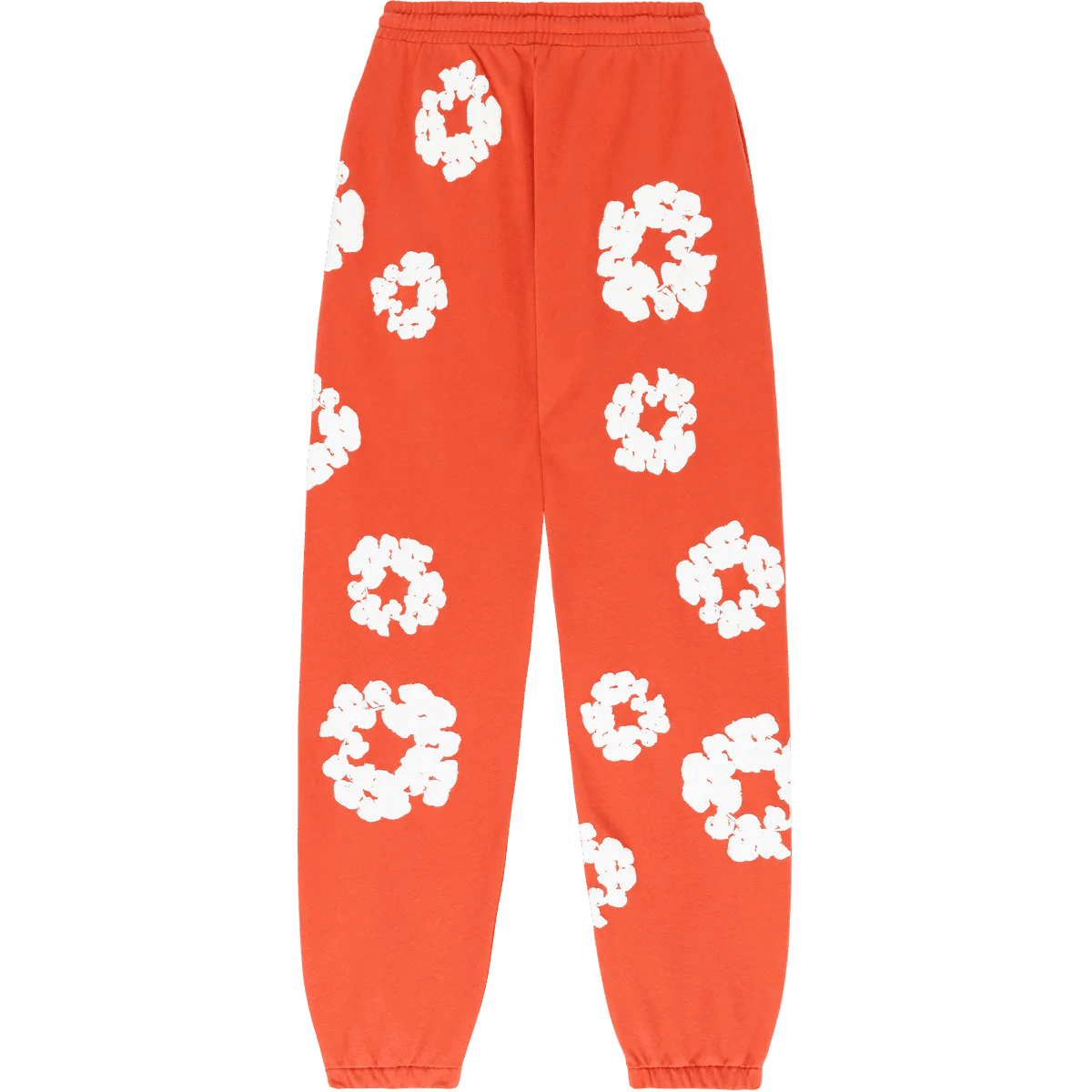 Denim Tears The Cotton Wreath Sweatpants Orange - Supra Sneakers