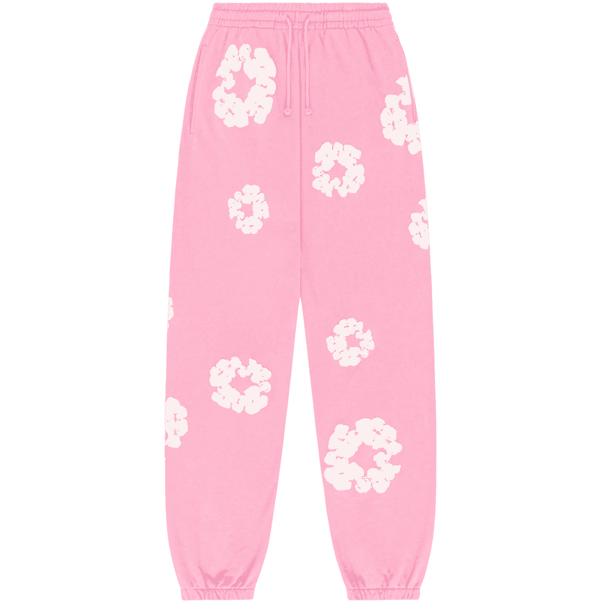 Denim Tears The Cotton Wreath Sweatpants Pink - Supra Sneakers