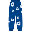Denim Tears The Cotton Wreath Pantaloni Tuta Blu Reale