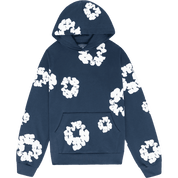 Denim Tears The Cotton Wreath Sweatshirt Navy Blue - Supra Sneakers
