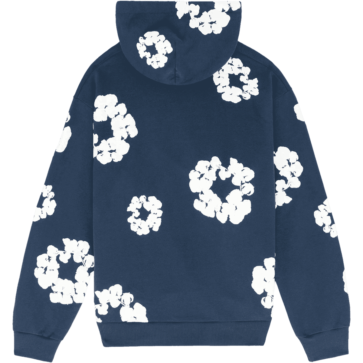 Denim Tears The Cotton Wreath Sweatshirt Navy Blue - Supra Sneakers