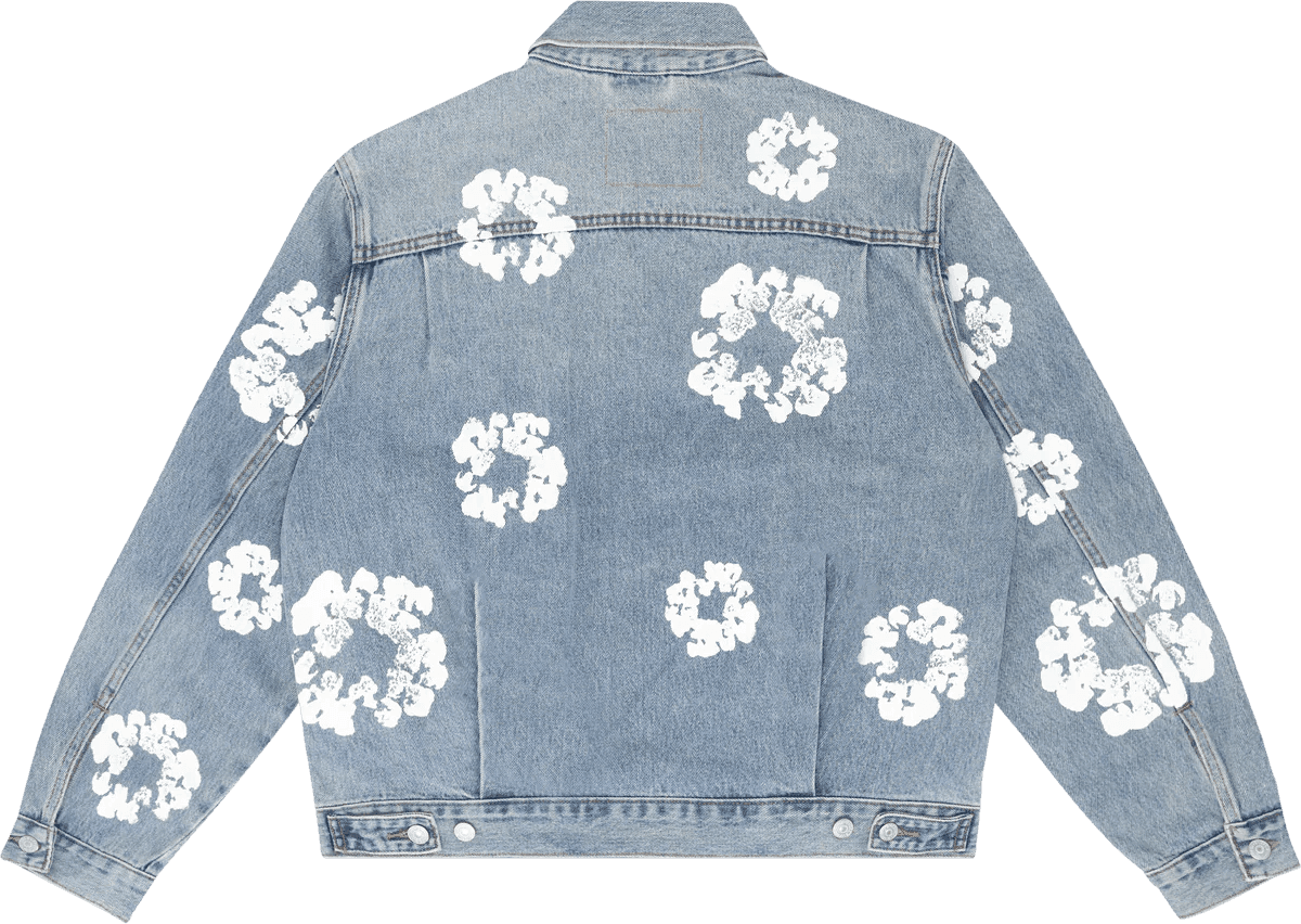 Denim Tears x Levi's Jacket Light Blue Wash - Supra Sneakers