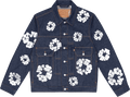 Denim Tears x Levi's Giubbotto Jeans Wreath Selvedge Crudo
