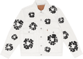 Denim Tears x Levi's Giubbotto Jeans Wreath Bianco