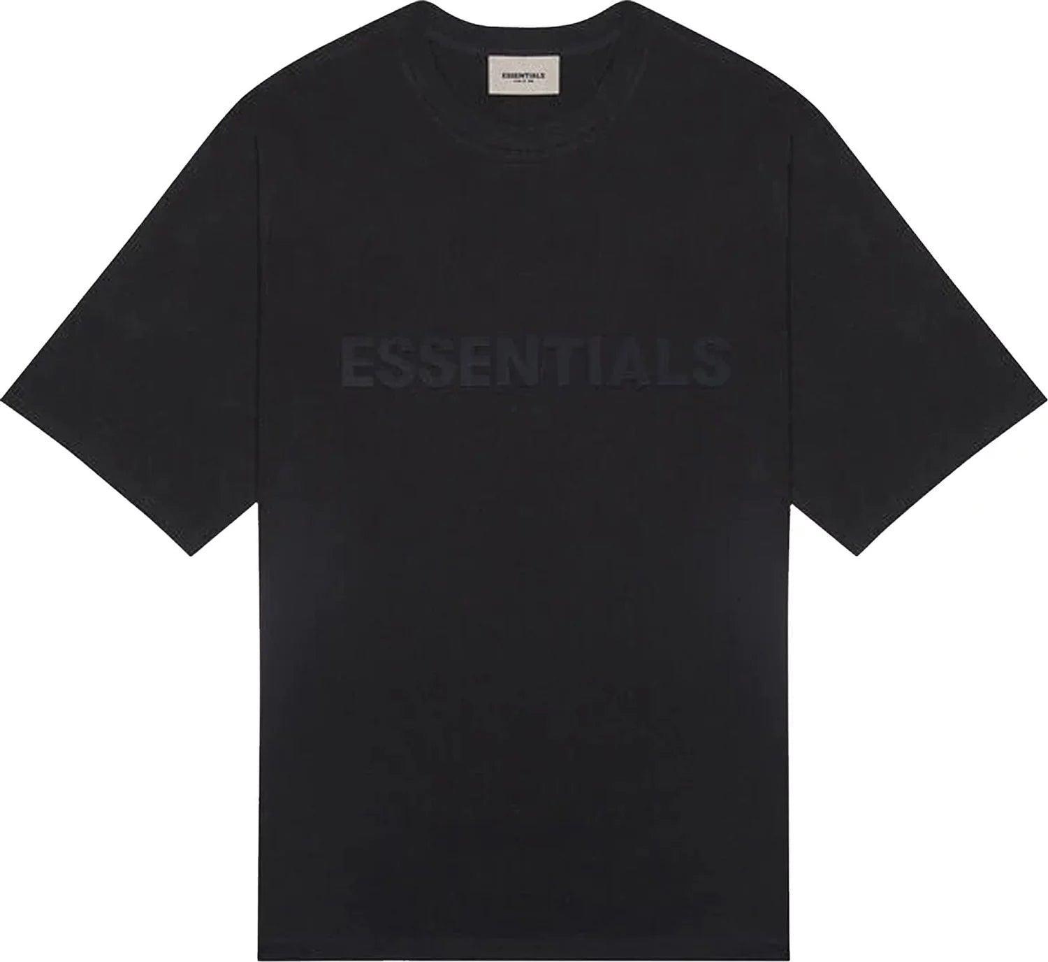 Fear of God Essentials Appliqué T-Shirt Black - Supra Sneakers