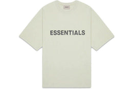 Fear of God Essentials T-shirt Boxy con Logo Applicato Sage