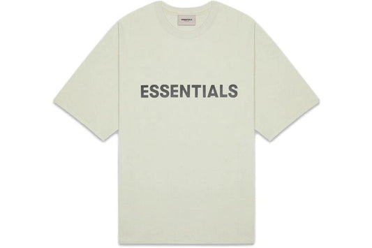 Fear of God Essentials Boxy Tee Appliqué Logo Sage - Supra Sneakers