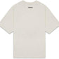 Fear of God Essentials Boxy Tee Appliqué Oatmeal - Supra Sneakers