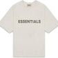 Fear of God Essentials Boxy Tee Appliqué Oatmeal - Supra Sneakers