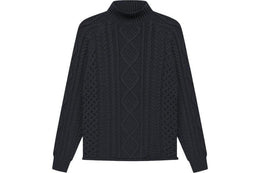 Fear of God Essentials Maglia a trecce collo alto Ferro
