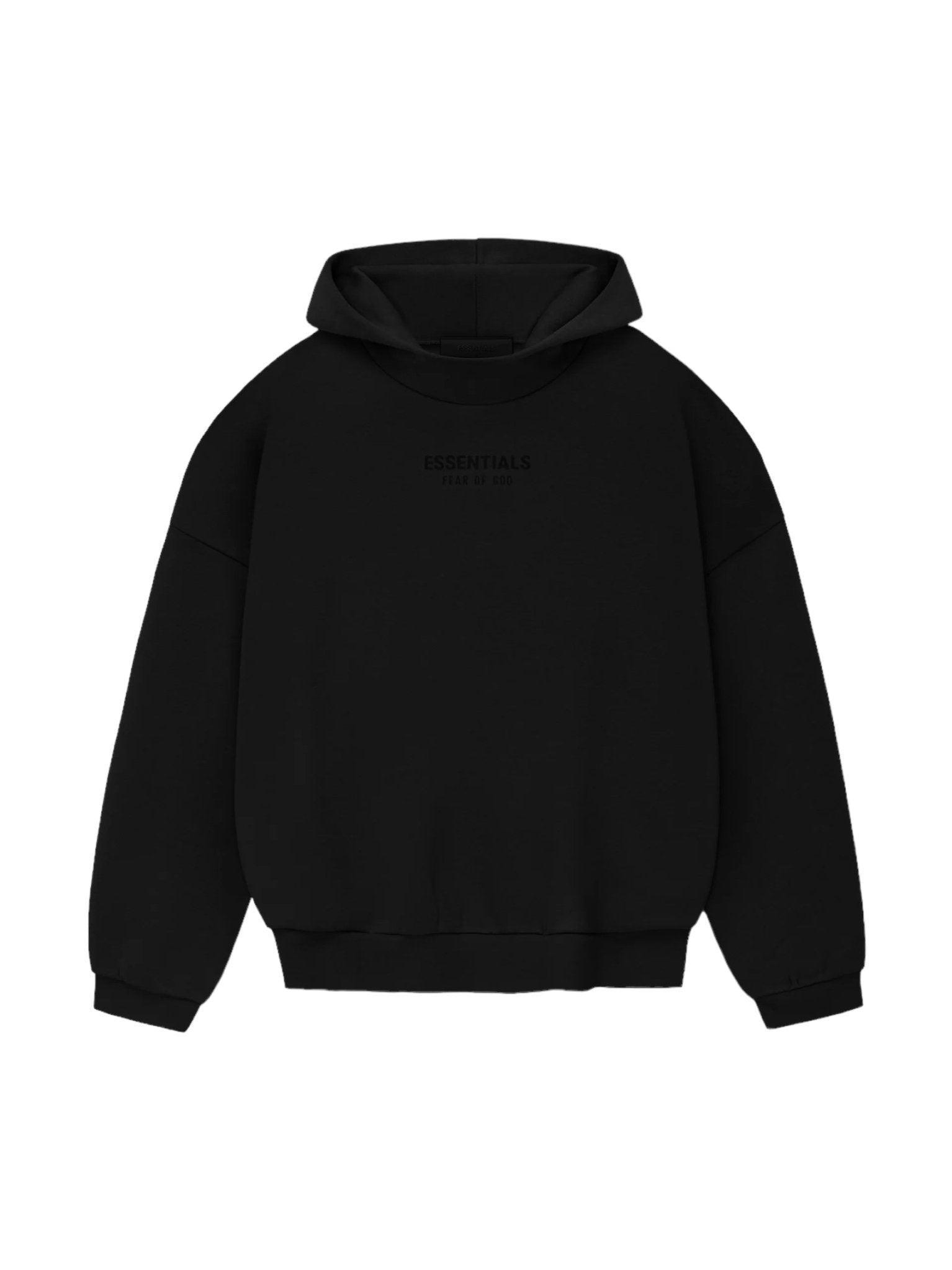 Fear of God Essentials Hoodie Jet Black - Supra Sneakers