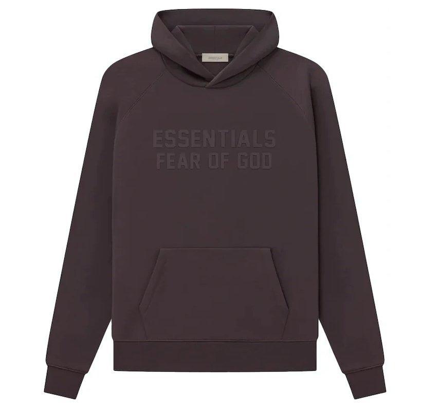 Fear of God Essentials Hoodie Plum - Supra Sneakers