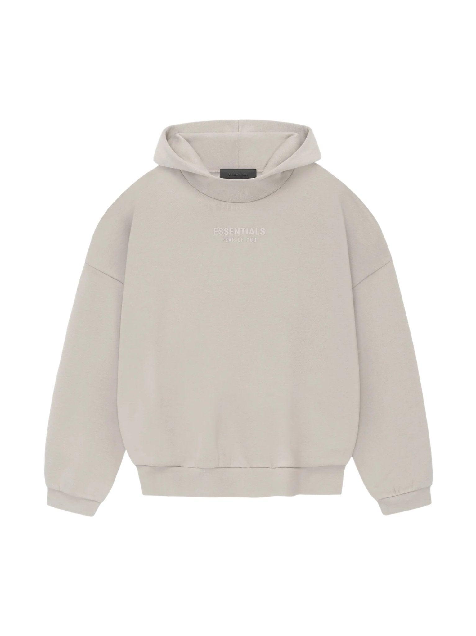 Fear of God Essentials Hoodie Silver Cloud - Supra Sneakers