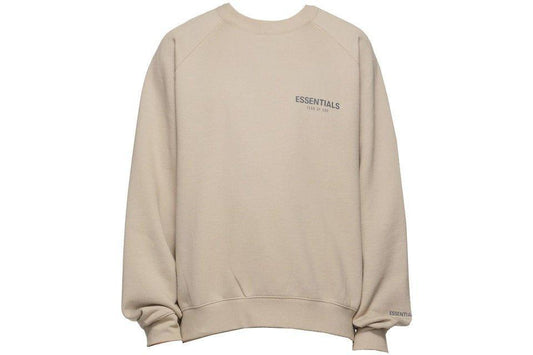 Fear of God Essentials Pullover Crewneck Tan String - Supra Sneakers