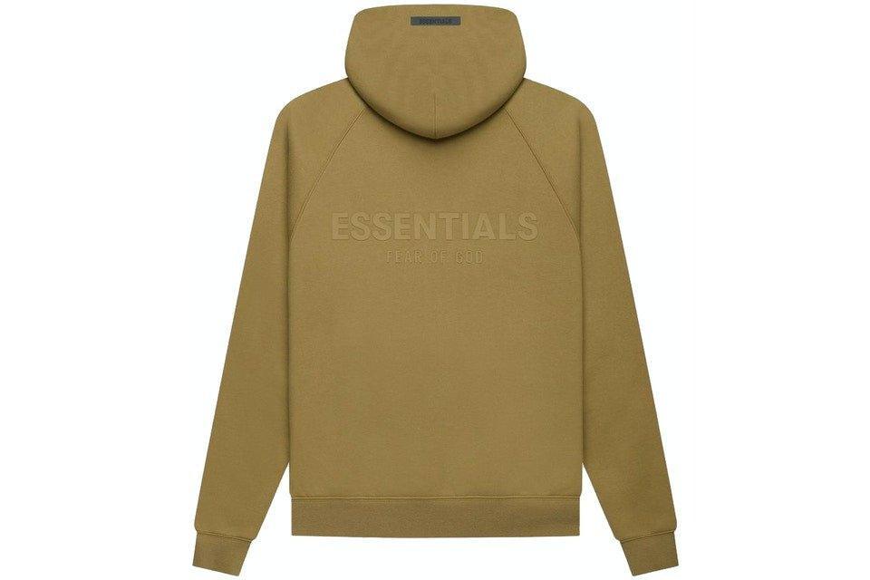 Fear of god Essentials Pullover Hoodie Amber - Supra Sneakers