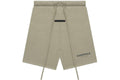 Fear of God Essentials Pantaloncini in Felpa Verde Pistacchio