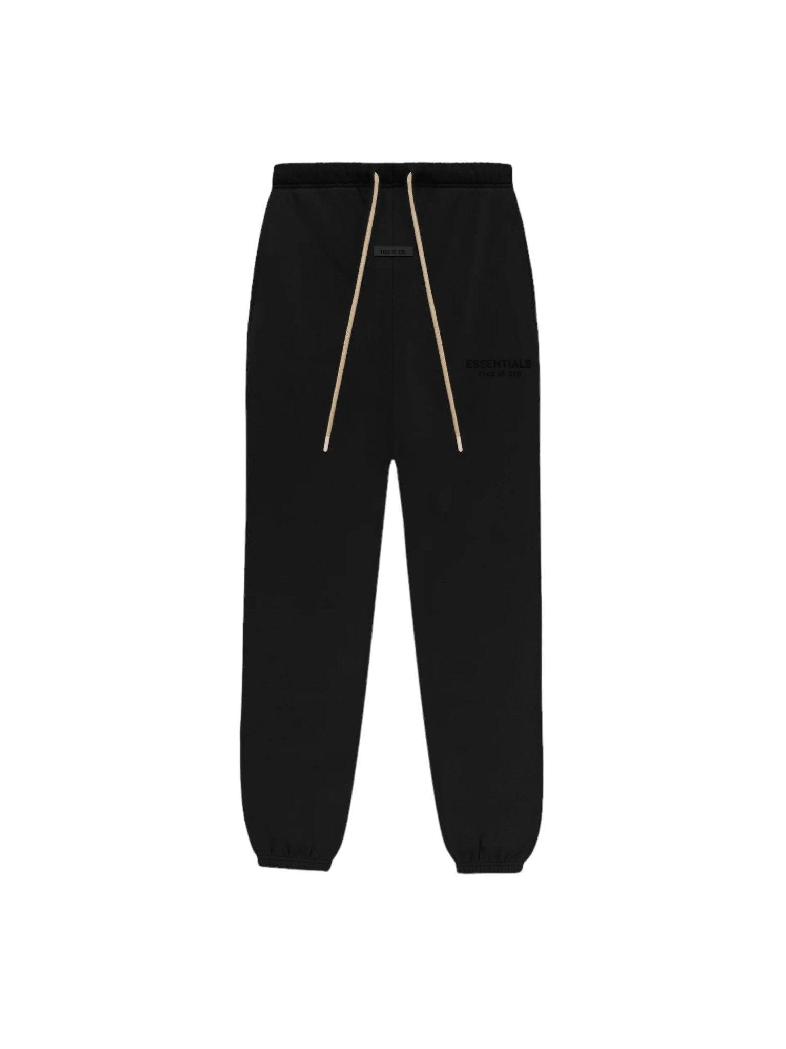 Fear of God Essentials Sweatpant Jet Black - Supra Sneakers