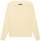 Fear of god Essentials Thermal Henley Long Sleeve Tee Cream - Supra Sneakers