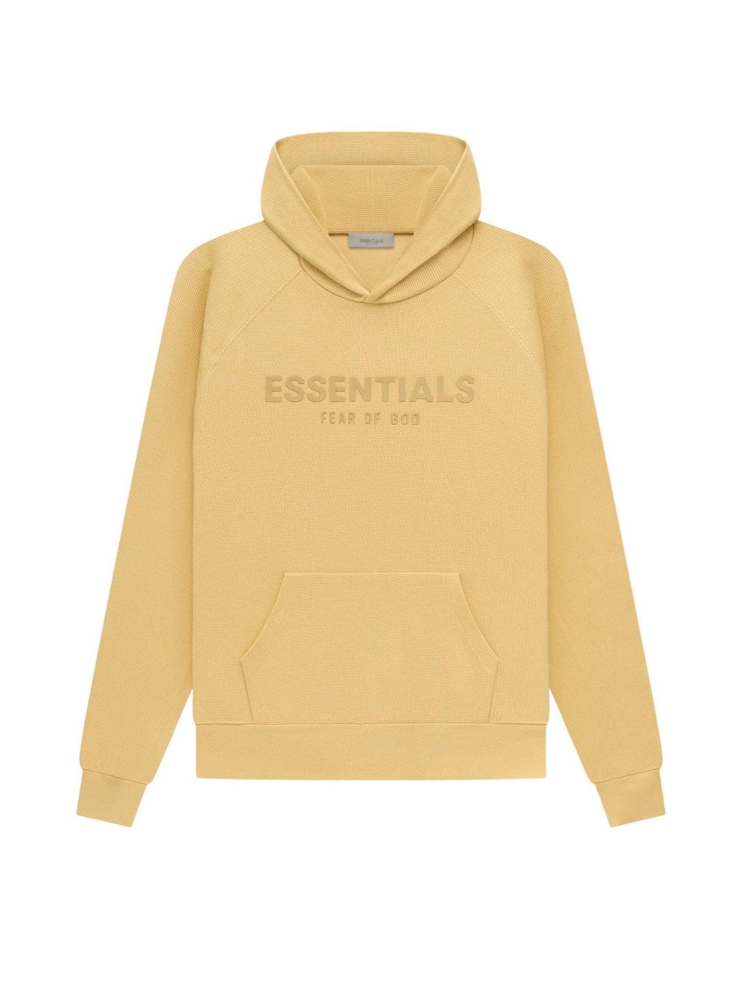 Fear of God Essentials Waffle Raglan Hoodie Light Tuscan - Supra Sneakers