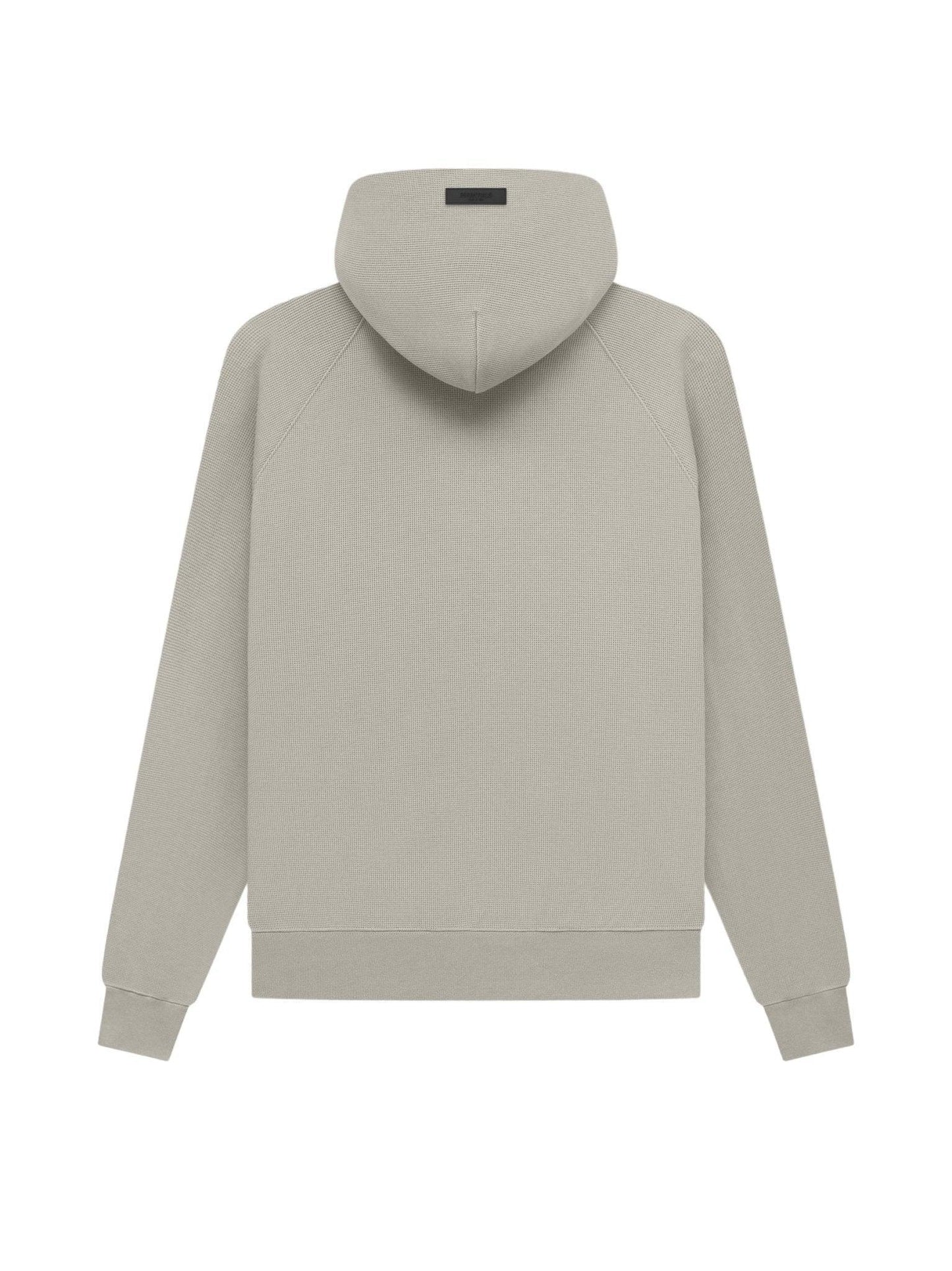 Fear of God Essentials Waffle Raglan Hoodie Seal - Supra Sneakers