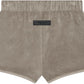 Fear of God Essentials Women's Velour Beach Short Desert Taupe - Supra Sneakers