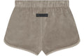 Fear of God Essentials Pantaloncini da spiaggia in velluto da donna Taupe deserto