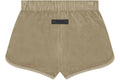 Fear of God Essentials Pantaloncini da spiaggia in velluto per donna Oak