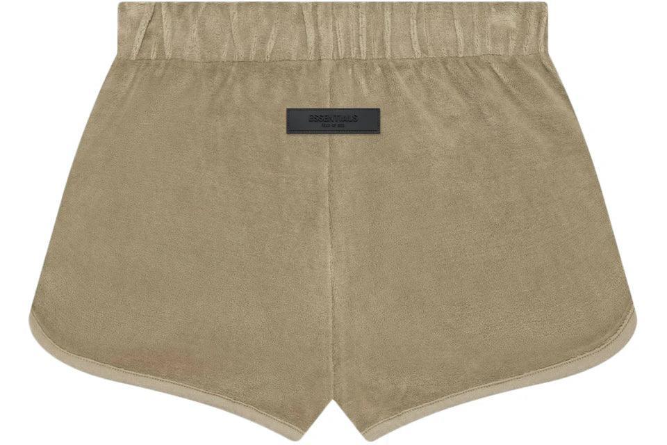 Fear of God Essentials Women's Velour Beach Short Oak - Supra Sneakers