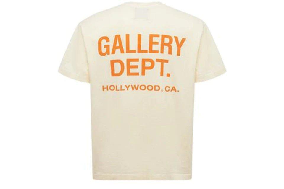 Gallery Dept. Souvenir T-Shirt Cream / Orange - Supra Sneakers