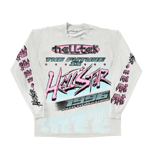 Hellstar Brain Racer Long Sleeve Tee - Supra Sneakers