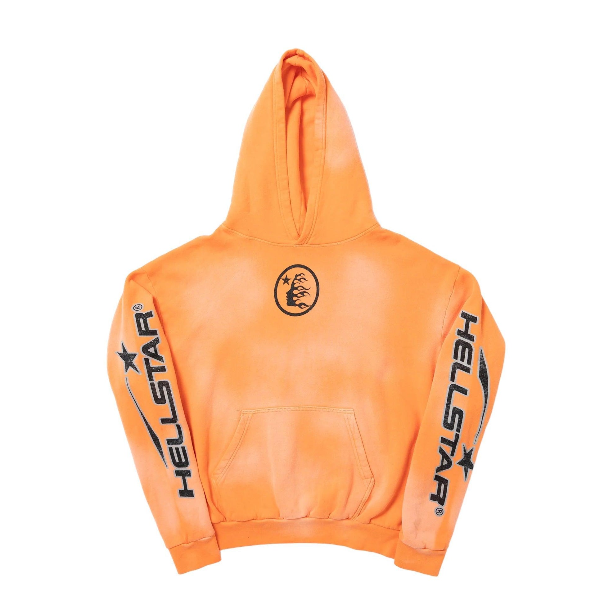 Hellstar Fire Orange Hellstar Hoodie - Supra Sneakers