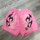 Hellstar Flame Shorts Pink - Supra Sneakers