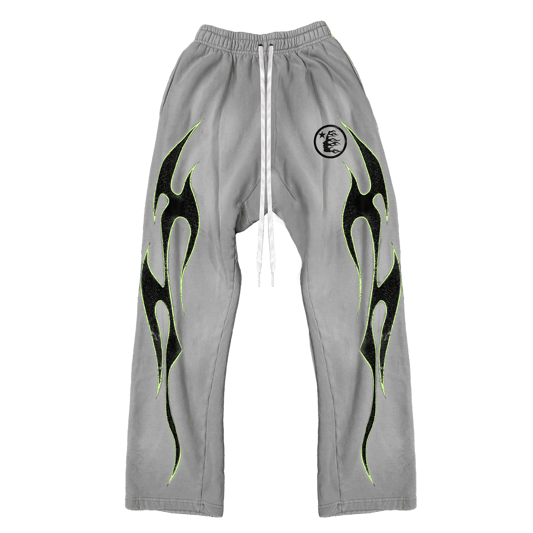 Hellstar Flame Sweatpants Grey - Supra Sneakers