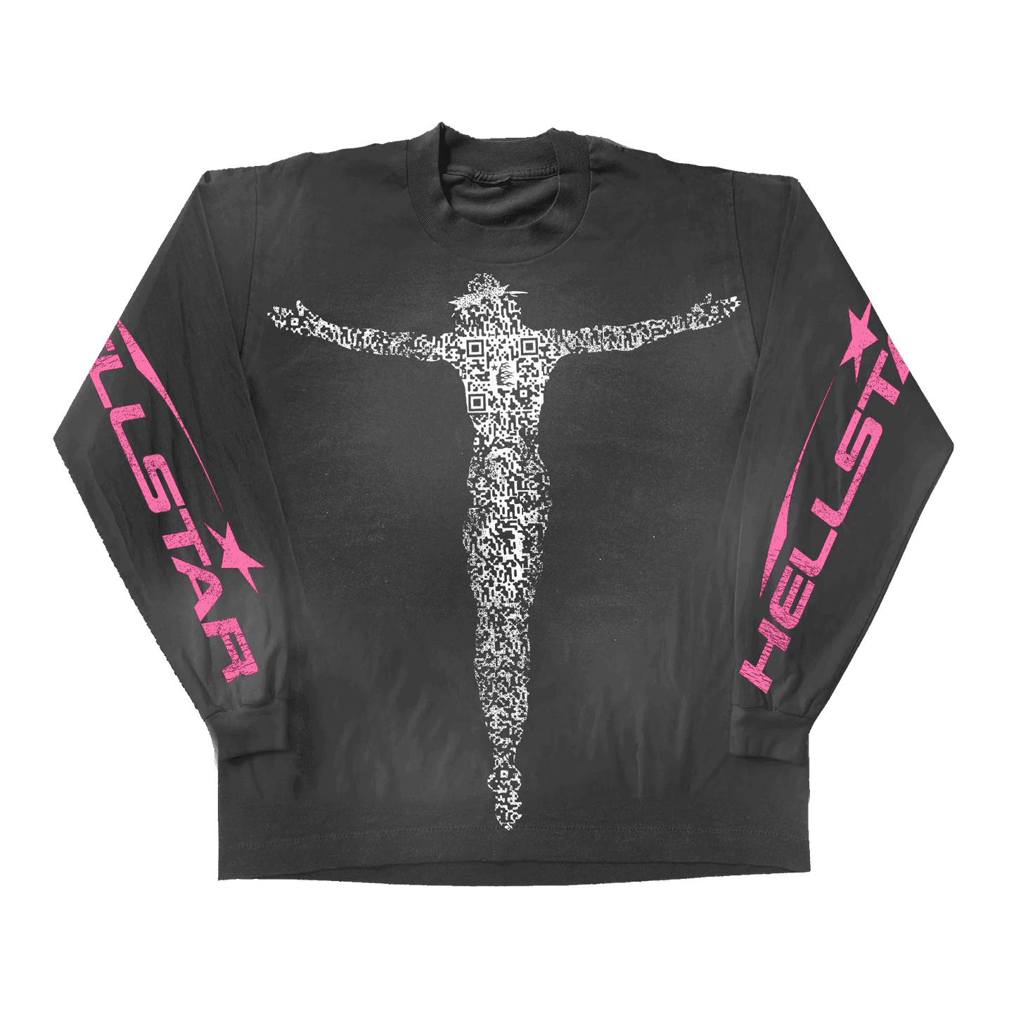 Hellstar QR Christ Long Sleeve Tee - Supra Sneakers