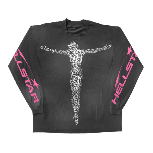 Hellstar QR Christ Long Sleeve Tee - Supra Sneakers