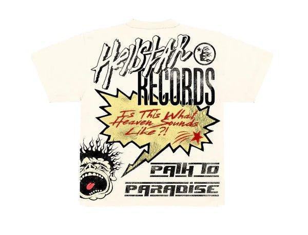 Hellstar Records T-shirt Off-White - Supra Sneakers